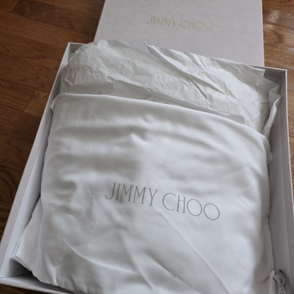 Jimmy Choo Light Gray Ankle Booties - Picture 13 of 14